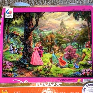 Disney Sleeping Beauty Thomas Kinkade Puzzle